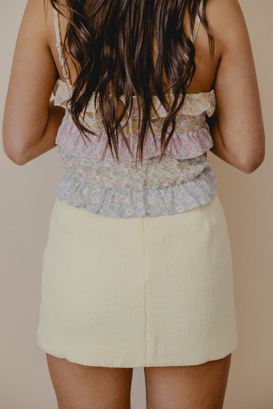 Honey Bee Pocket Skirt Yellow