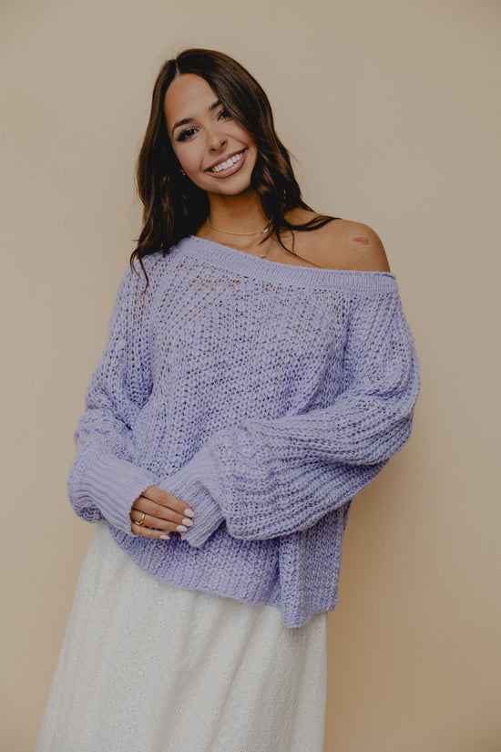 Dream Within A Dream Open Knit Sweater