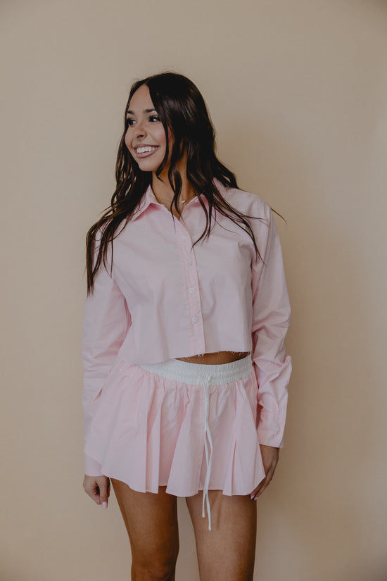 Shades Of Pink Button Down