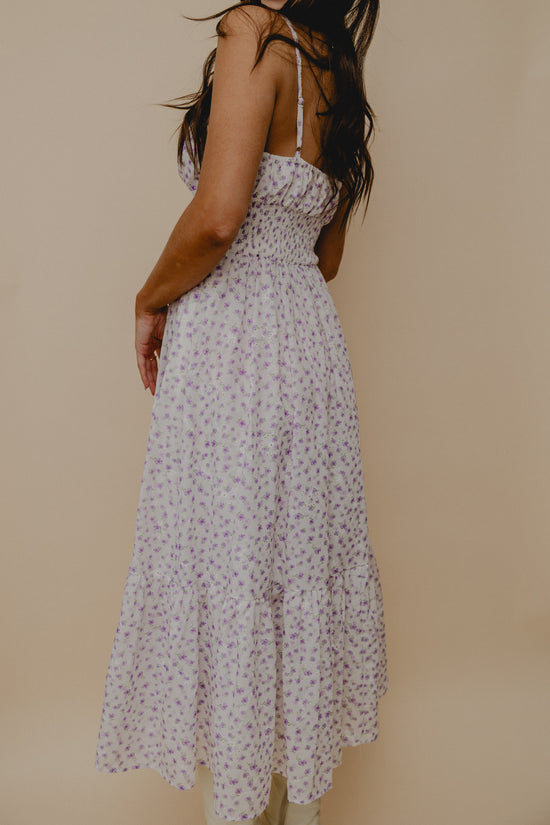 Rose All Day Floral Eyelet Midi Cream